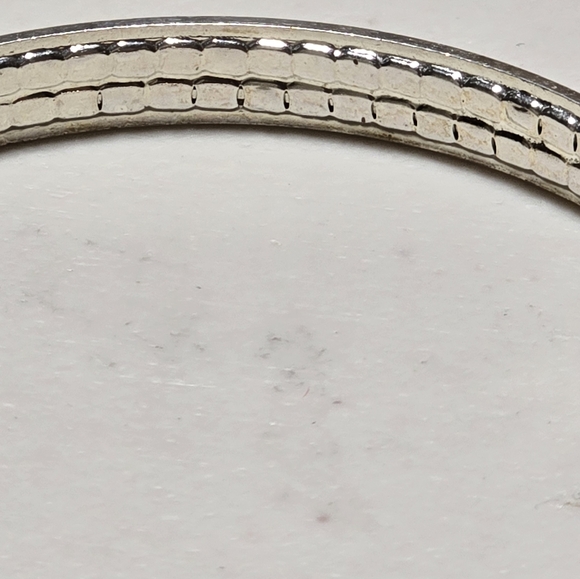 Metal Bangle with Bling - Picture 3 of 4